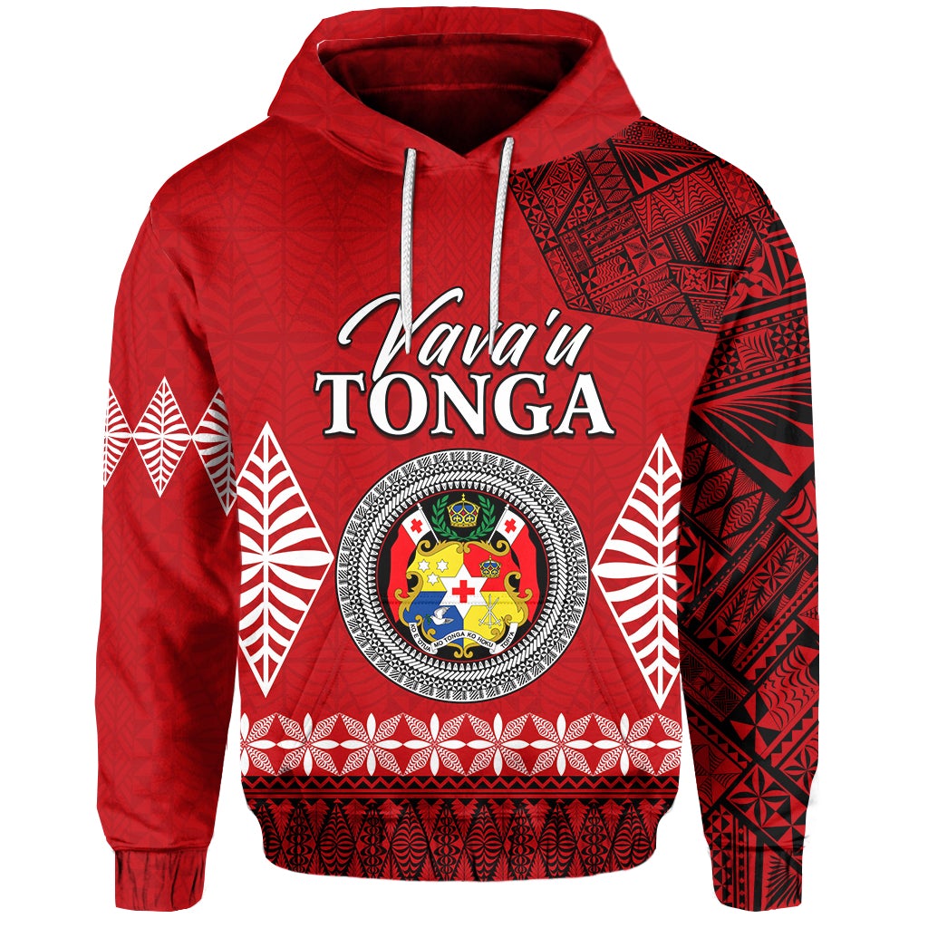 Vava u Tonga Hoodie Tongan Ngatu LT13 - Wonder Print Shop