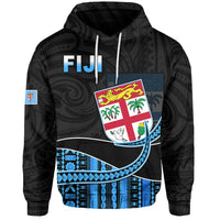 Custom Fiji Polynesian Hoodie FeatuRed Fijian Lovers LT13 - Wonder Print Shop
