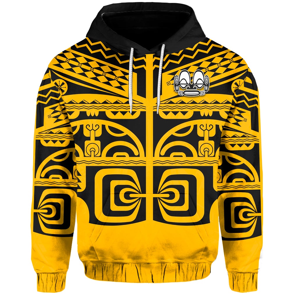 Custom Marquesas Islands Hoodie Marquesas Tattoo Version 02 LT13 - Wonder Print Shop
