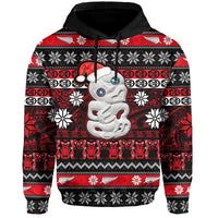Custom New Zealand Hei Tiki Christmas Hoodie Maori Meri Kirihimete LT13 - Wonder Print Shop