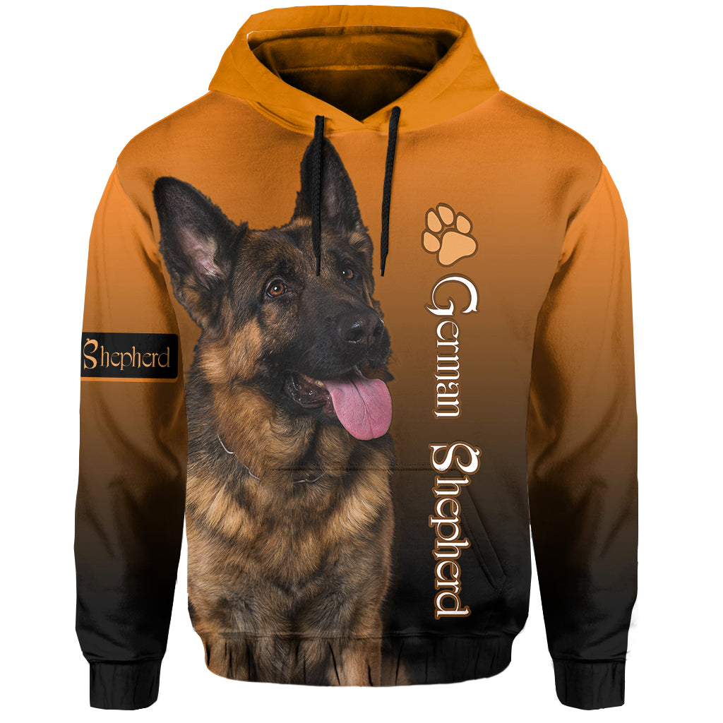 German Shepherd Hoodie My Best Friend LT13 - Wonder Print Shop