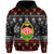 Kenya Christmas Hoodie Shield mix African Pattern LT13 - Wonder Print Shop
