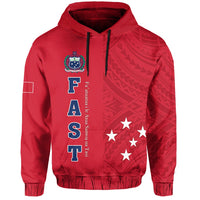 F.A.S.T Samoa Hoodie We Ready Polynesian Samoan LT13 - Wonder Print Shop