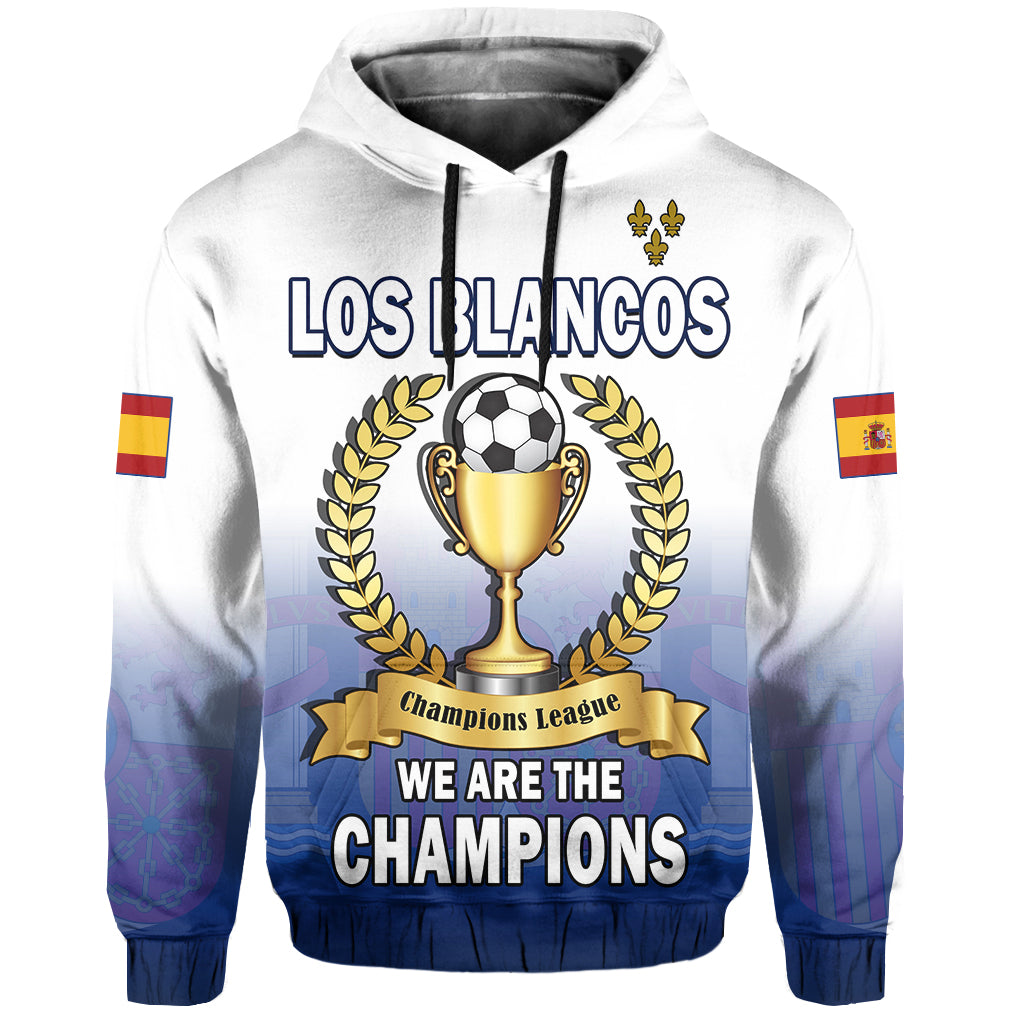 Custom Spanish Football 2022 Hoodie We Are Champions - Wonder Print Shop