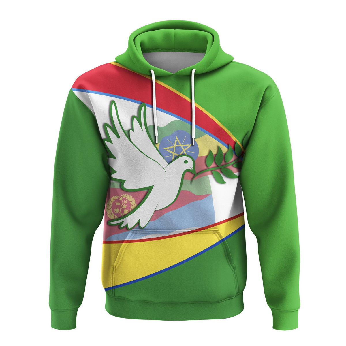 Ethiopia and Eritrea Hoodie New LT13 - Wonder Print Shop