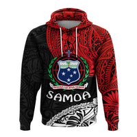 Samoa Hoodie Beloved Samoan Mix Polynesian Pattern LT13 - Wonder Print Shop