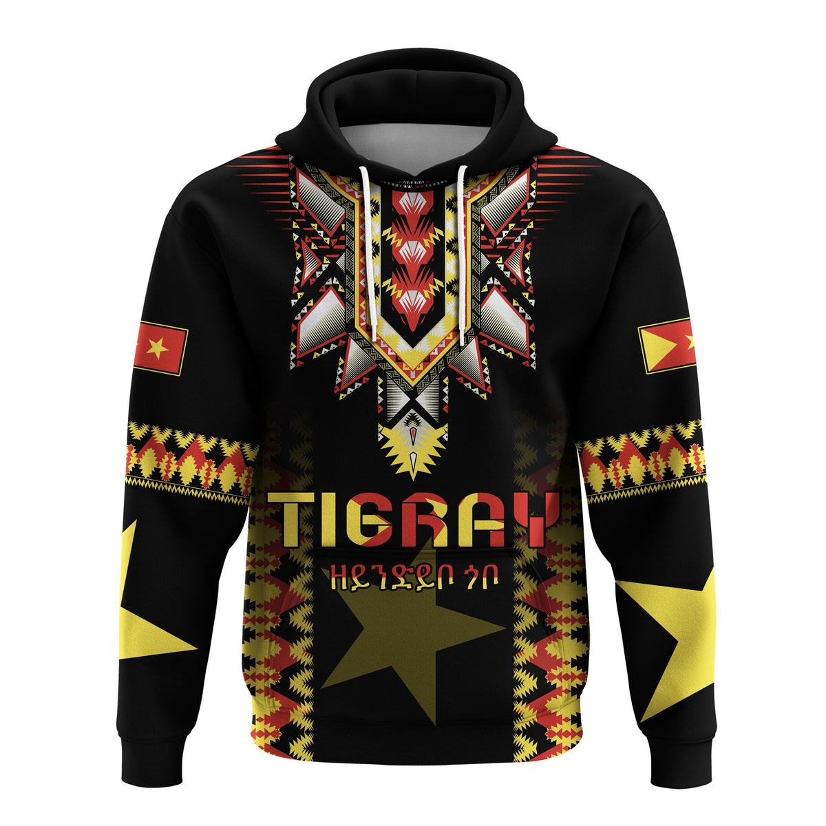 Tigray Hoodie Africa Pattern LT13 - Wonder Print Shop