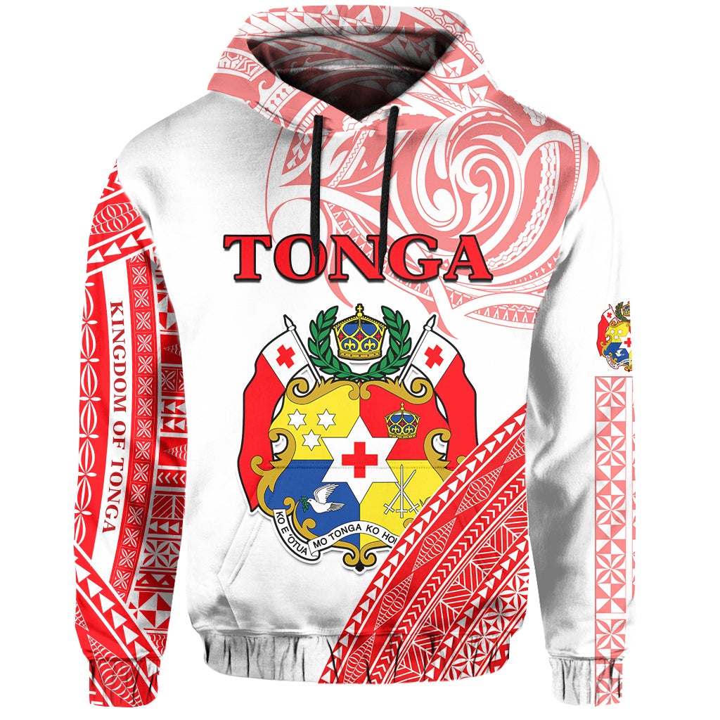 Tonga Hoodie Tongan Pattern Blithesome LT13 - Wonder Print Shop