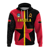 Custom Angola Hoodie Star and Flag Style Sporty LT13 - Wonder Print Shop