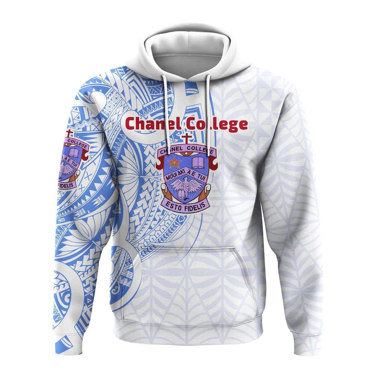 Custom Chanel College Hoodie Polynesian Style LT13 - Wonder Print Shop