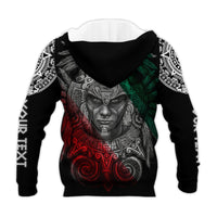 Custom Personalised Mexico Hoodie Warrior Eagle Aztec LT13 - Wonder Print Shop