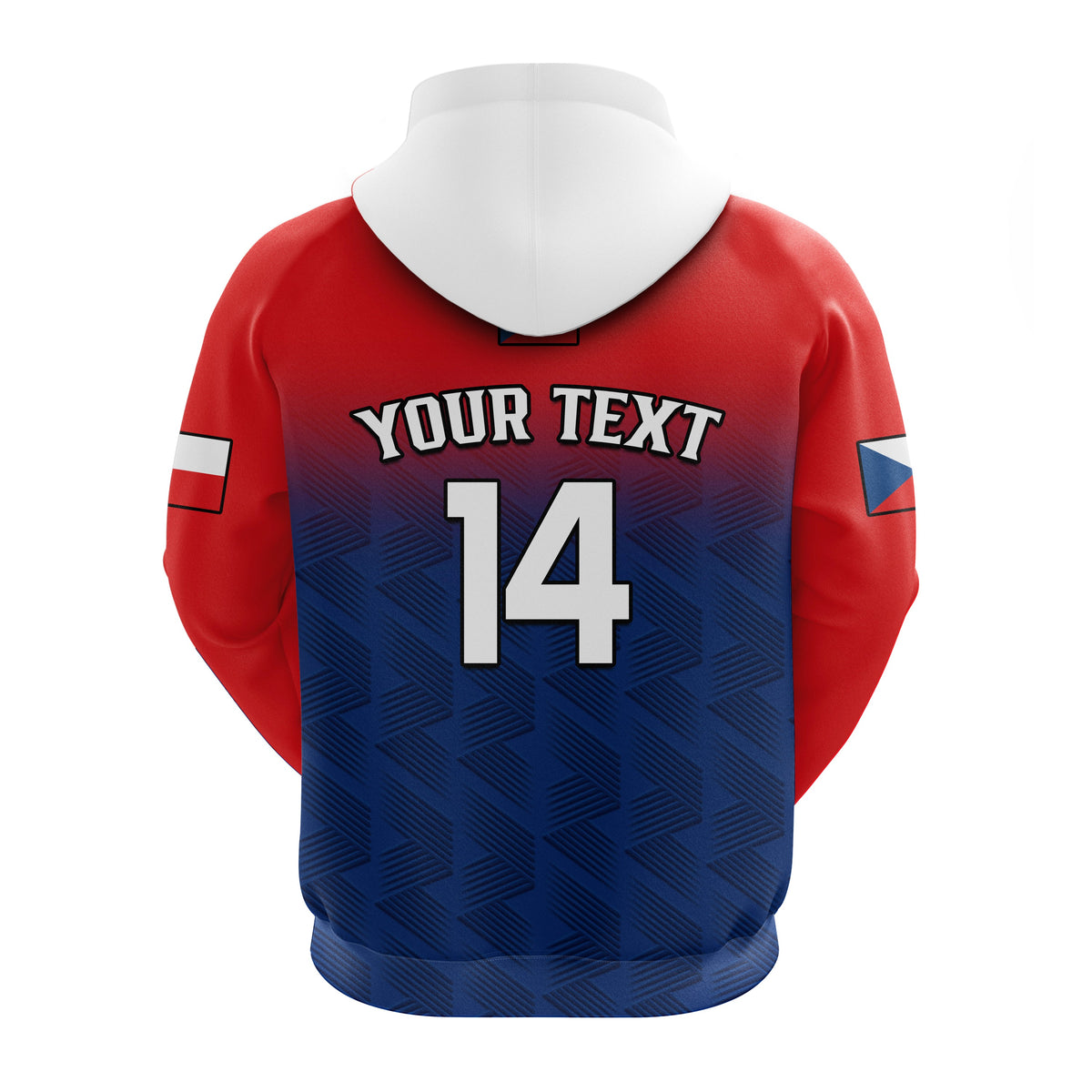 Custom Czech Republic 2023 Hoodie Baseball - Wonder Print Shop