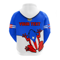 Custom Puerto Rico Hoodie Coqui Frog Simple Style - Wonder Print Shop