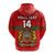 custom-text-and-number-morocco-football-hoodie-world-cup-2022-red-moroccan-pattern