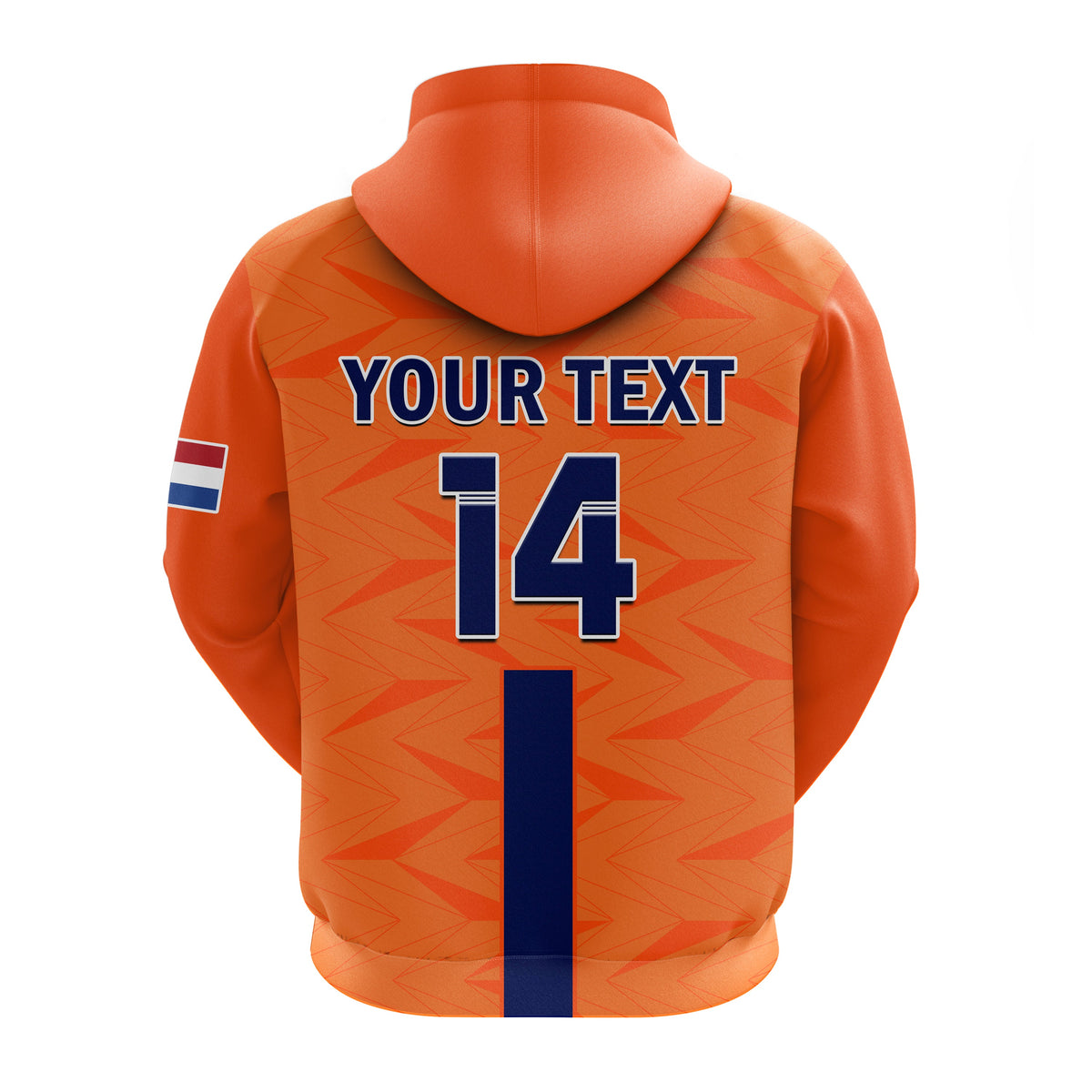 Custom Netherlands Football Hoodie Holland Football 2022 - Wonder Print Shop
