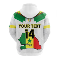 Custom Senegal Football Hoodie Champions WC 2022 - Wonder Print Shop