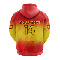 Custom Spain Football Hoodie La Roja Football 2022 - Wonder Print Shop