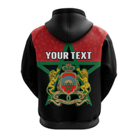 Custom Morocco Western Sahara Hoodie Map Black Moroccan Is Always In My Heart - Wonder Print Shop
