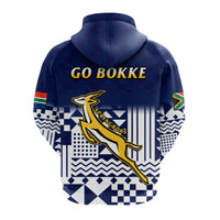 South Africa Rugby Hoodie Outgoing Tour Go Springboks - Wonder Print Shop