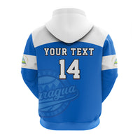 Custom Nicaragua 2023 Hoodie Baseball - Wonder Print Shop