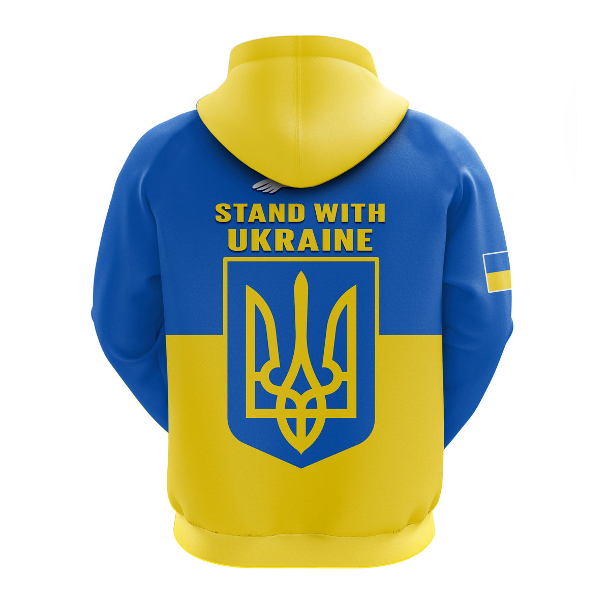 Ukraine Hoodie Stand With Ukrainian Simple Style - Wonder Print Shop
