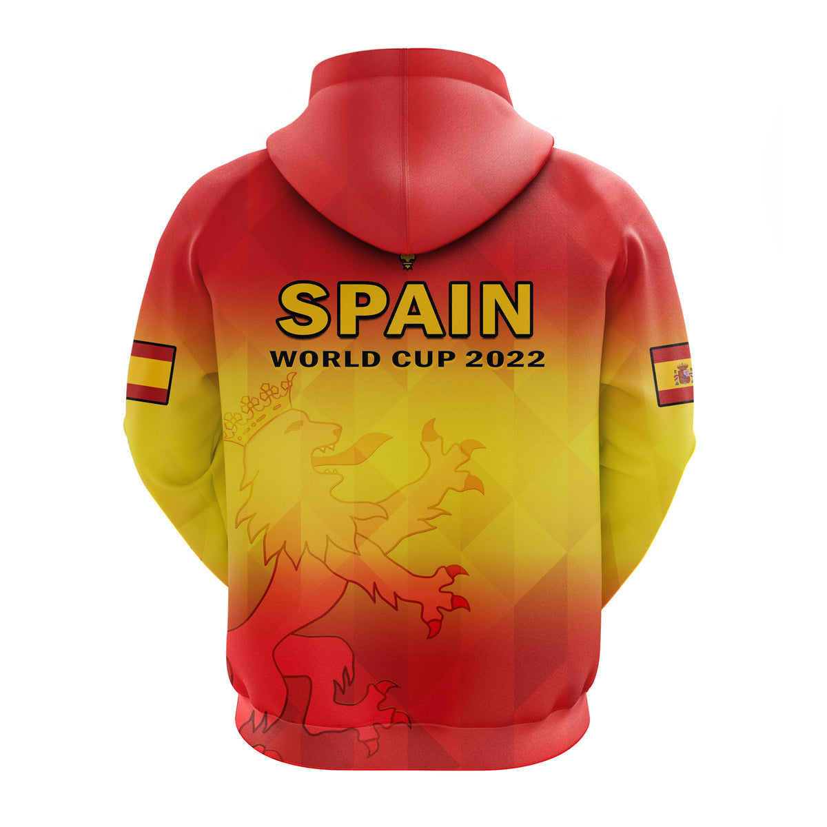Spain Football Hoodie La Roja Football 2022 - Wonder Print Shop