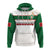 Morocco Football Hoodie Atlas Lions White World Cup 2022 - Wonder Print Shop