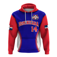 Custom Dominican Republic Baseball 2023 Hoodie Version Blue - Wonder Print Shop