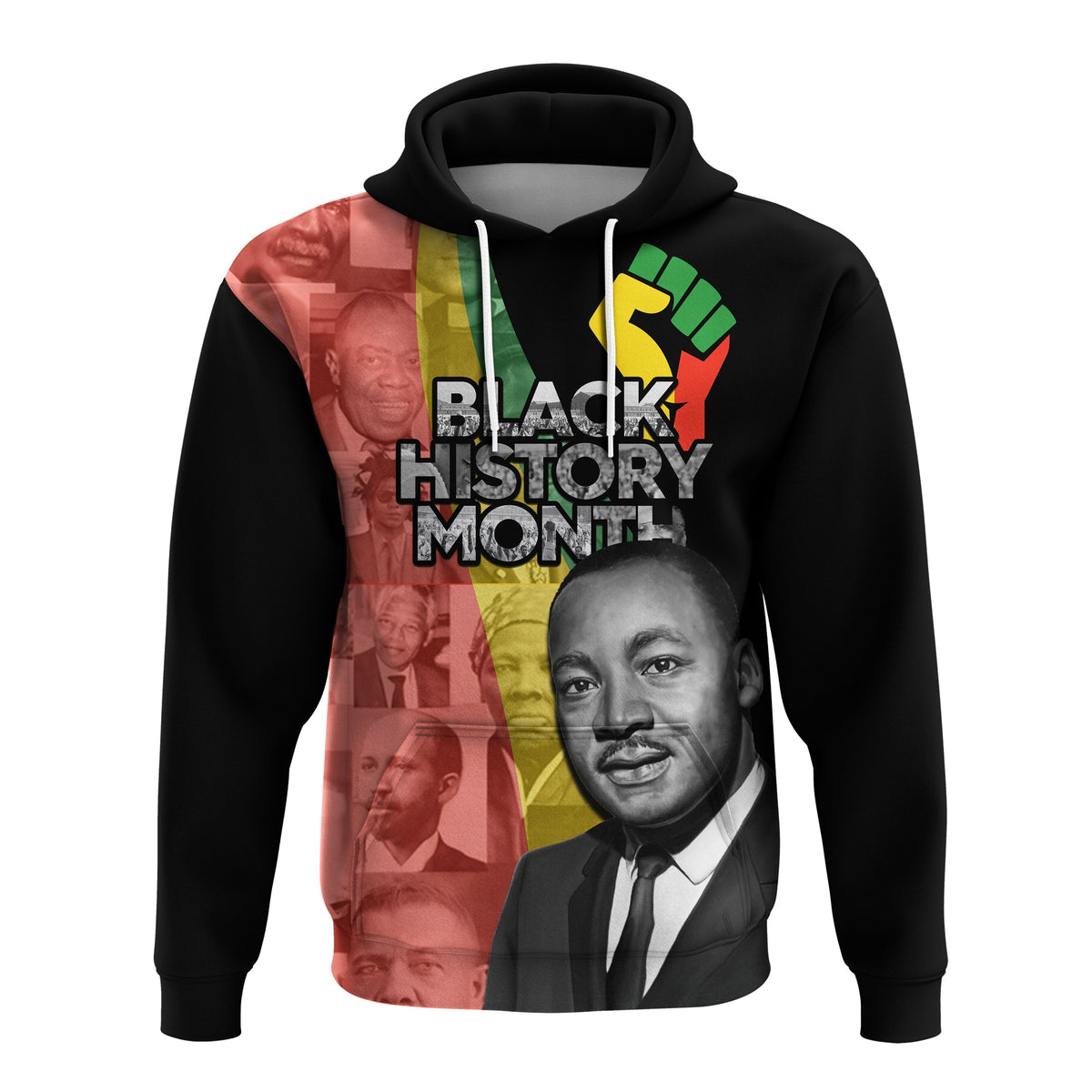 Civil Rights Leaders Hoodie African American Black History Month - Wonder Print Shop