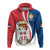 Serbia Hoodie Happy Serbian Statehood Day With Coat Of Arms - Wonder Print Shop