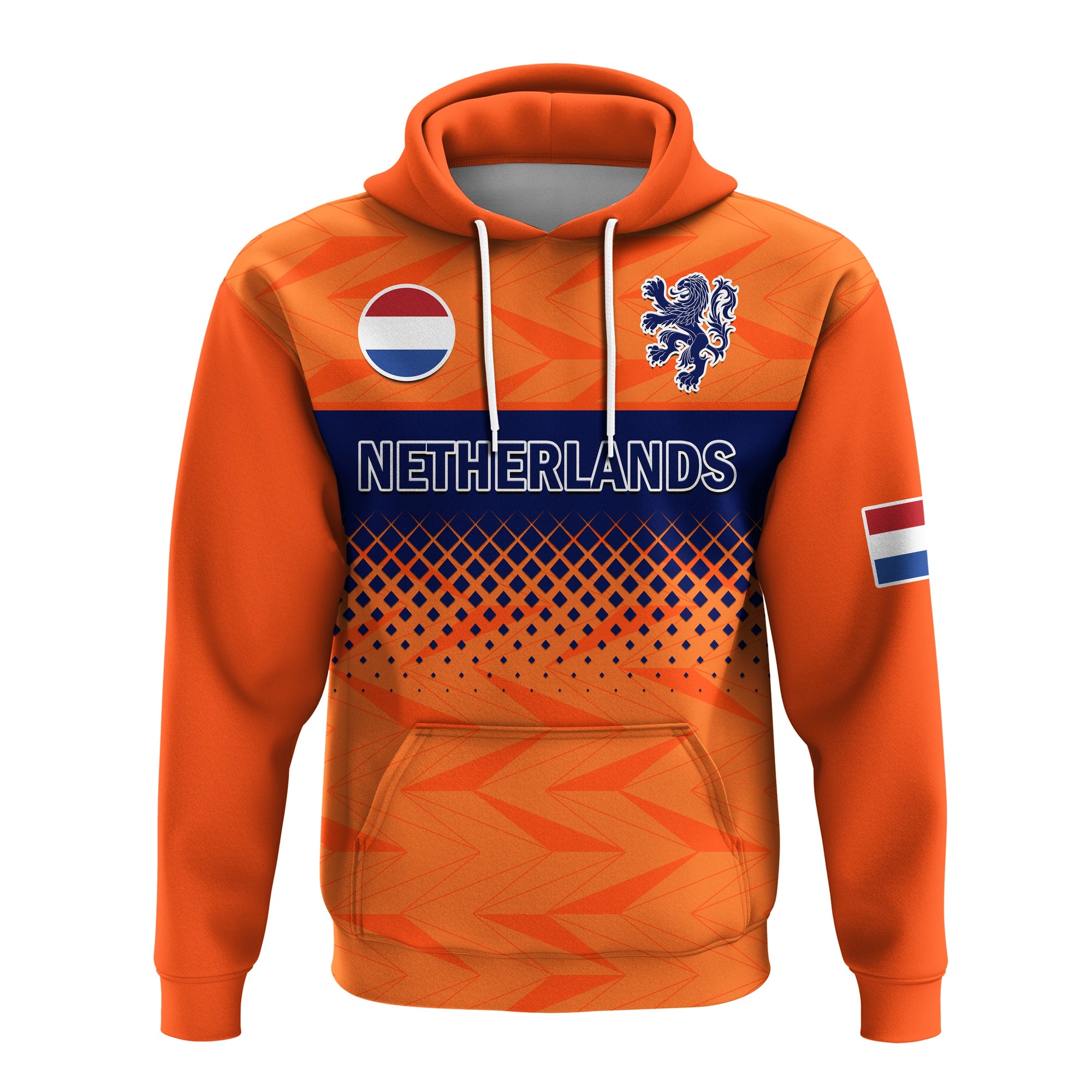 Netherlands Football Hoodie Holland Football 2022 - Wonder Print Shop