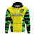 Custom Jamaica Football Hoodie Reggae Girlz 2023 Cup Of Nations Ver.02 - Wonder Print Shop