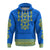 Custom Ukraine Hoodie Yellow Ukrainian Folk - Wonder Print Shop