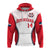 Custom Dominican Republic Baseball 2023 Hoodie Version White - Wonder Print Shop