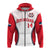 Custom Dominican Republic Baseball 2023 Hoodie Version White - Wonder Print Shop