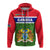 Gambia Hoodie Happy 58th Independence Anniversary Flag Style - Wonder Print Shop