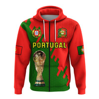 Custom Portugal Football Hoodie Champions WC 2022 - Wonder Print Shop