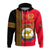 Custom Eritrea Hoodie African Pattern Happy Independence Day Version Black - Wonder Print Shop