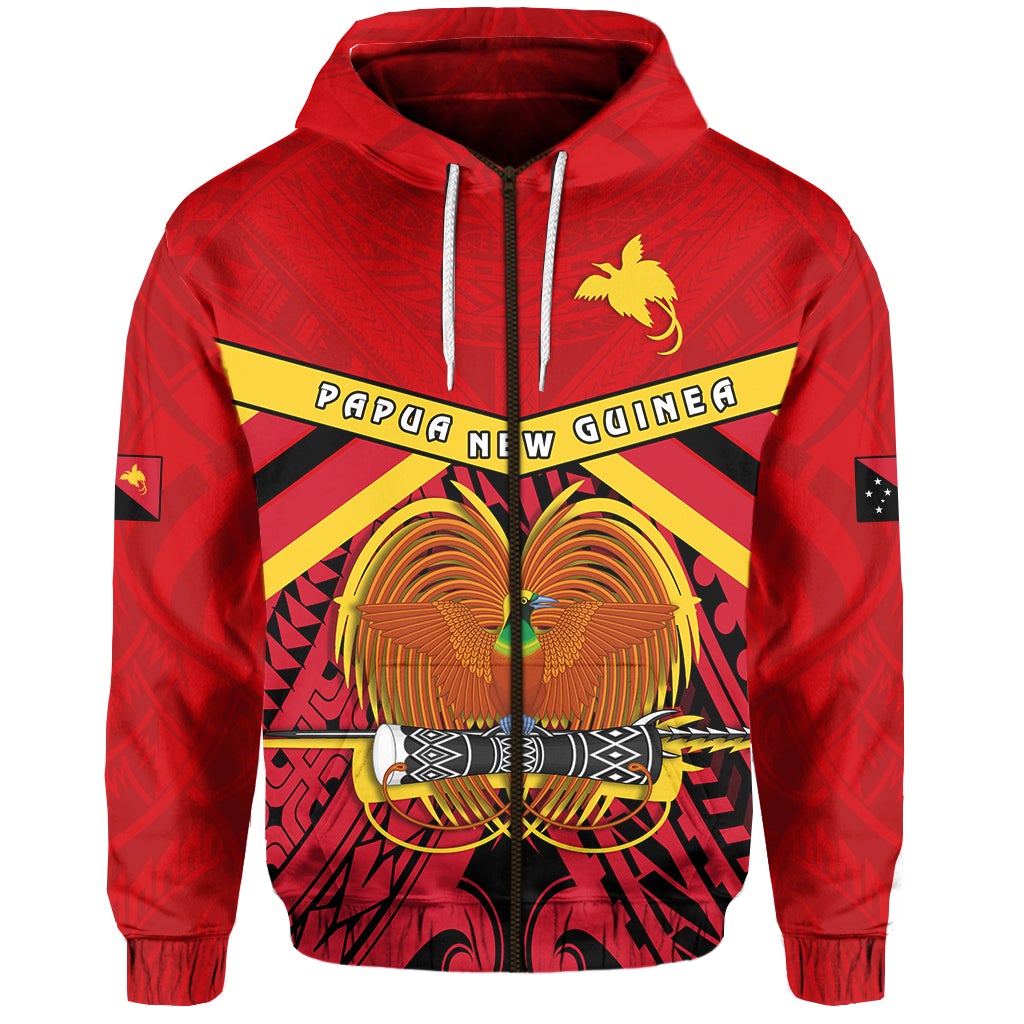 Papua New Guinea Zip Hoodie the One and Only LT13 - Wonder Print Shop