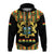 Ghana Zip Hoodie Proud Ankara Kente LT13 - Wonder Print Shop
