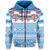 Custom Fiji Polynesian Zip Hoodie Fijian Tropical Flowers LT13 - Wonder Print Shop
