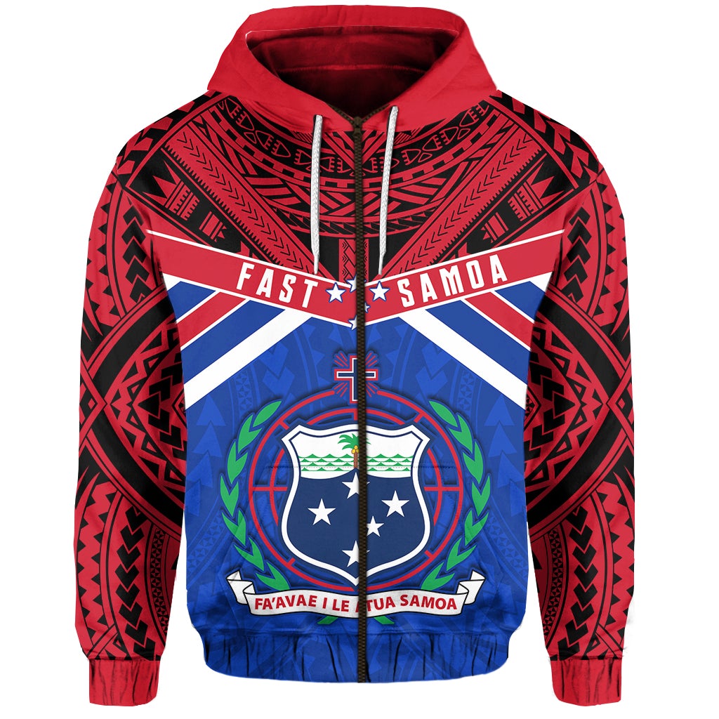 F.A.S.T Samoa Zip Hoodie Forever LT13 - Wonder Print Shop