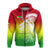 Ethiopia Zip Hoodie Lion Ethiopian Style Flag LT13 - Wonder Print Shop