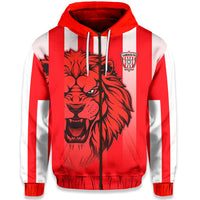 Custom LABASA FA Zip Hoodie Football Fijian Custom Text and Number LT13 - Wonder Print Shop
