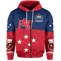 F.A.S.T Samoa Zip Hoodie Polynesian Enthusiasm LT13 - Wonder Print Shop