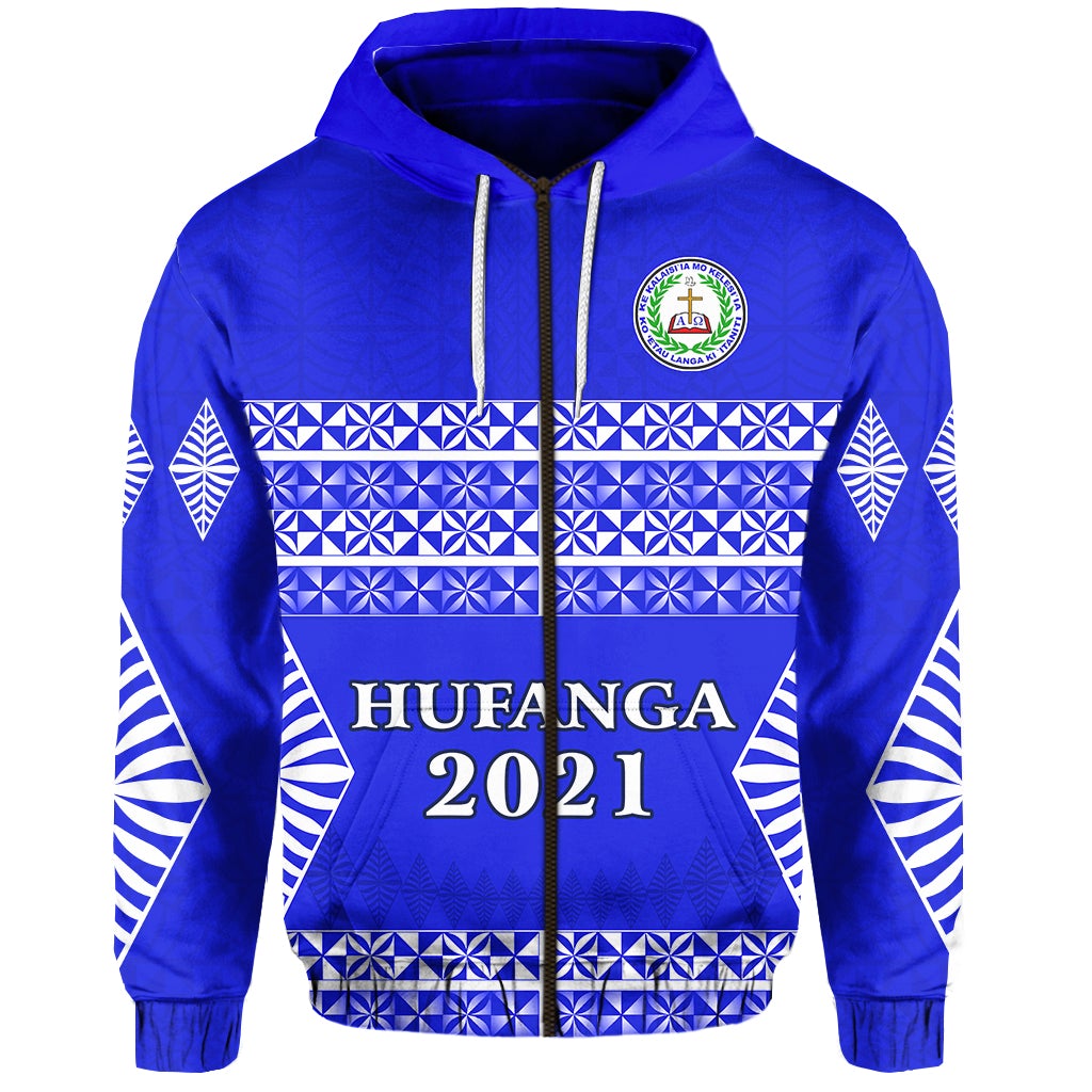 (Fineanganofo) Hufanga 2021 Zip Hoodie Siaatoutai Theological College LT13 - Wonder Print Shop