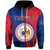 Custom TokoUso Zip Hoodie Tonga Samoa Together LT13 - Wonder Print Shop