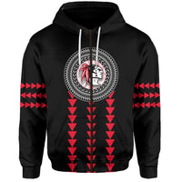 Custom Red Raiders Zip Hoodie Kahuku School LT13 - Wonder Print Shop