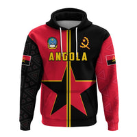 Custom Angola Hoodie Star and Flag Style Sporty LT13 - Wonder Print Shop