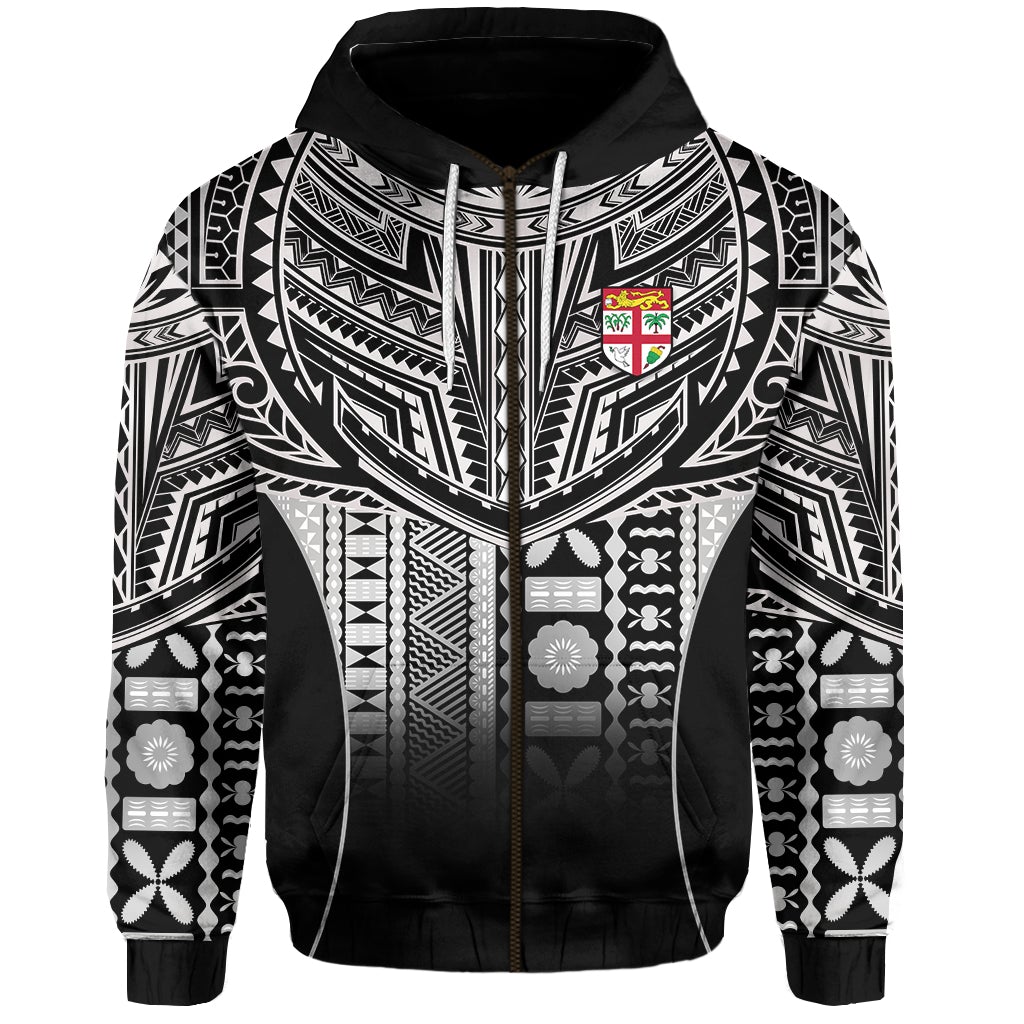 Fiji Faithful Zip Hoodie Version Black LT13 - Wonder Print Shop